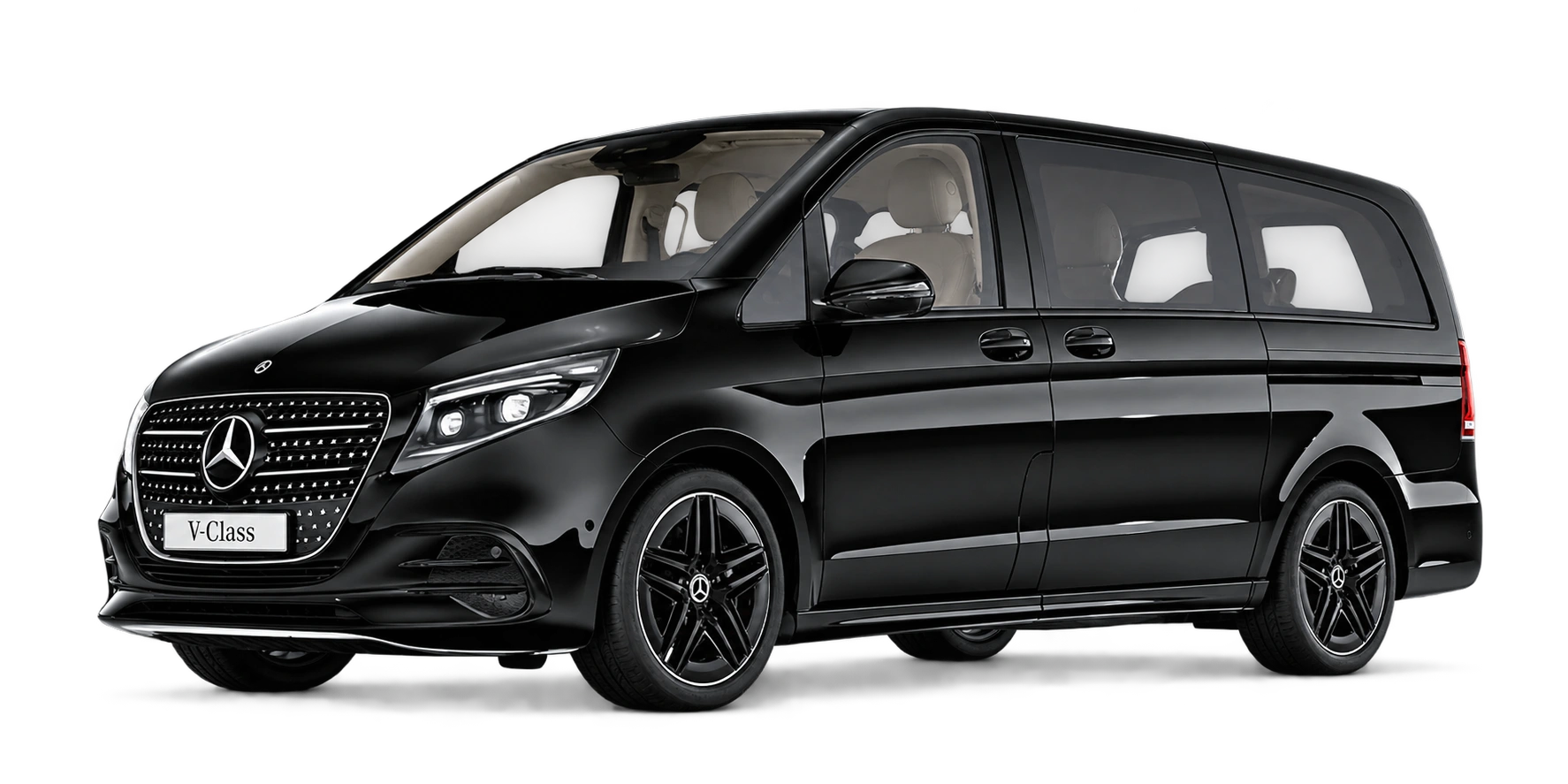 Mercedes-Benz Klasy V — 6 pasażerów i 6 bagaży